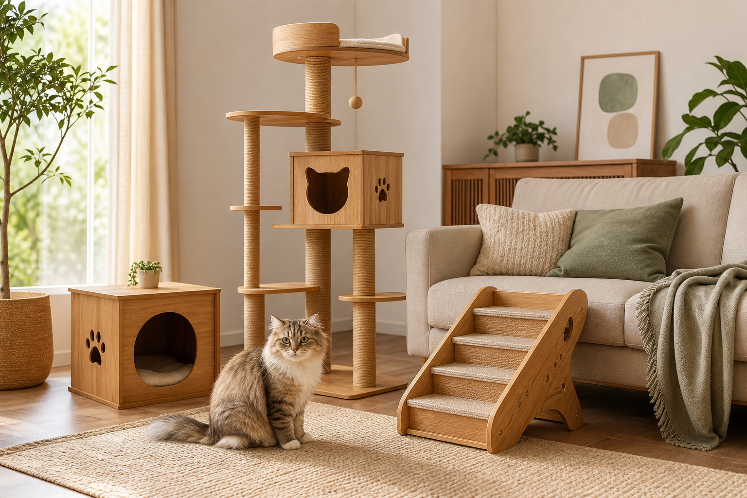 cat wooden products
